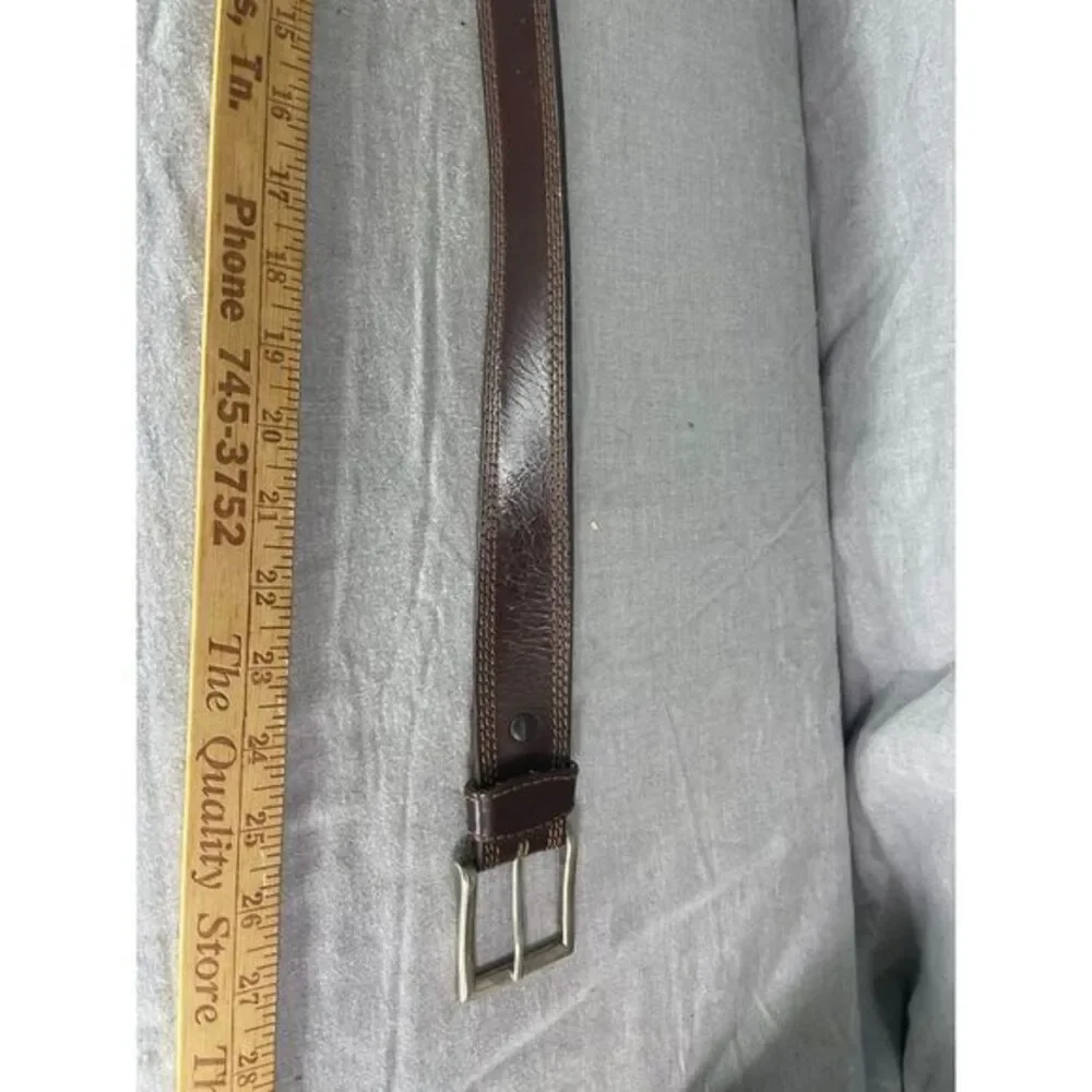Brown leather belt size 51-55